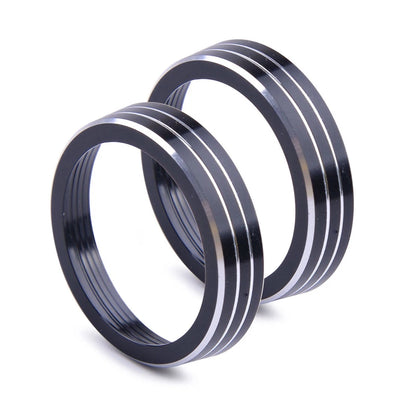 2 x Volume Control Trim Rings for Jeep Grand Cherokee