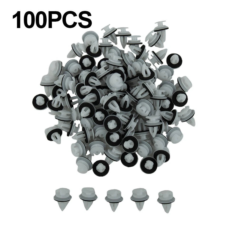 Fastener clips Plastic White Fender With Seal Ring