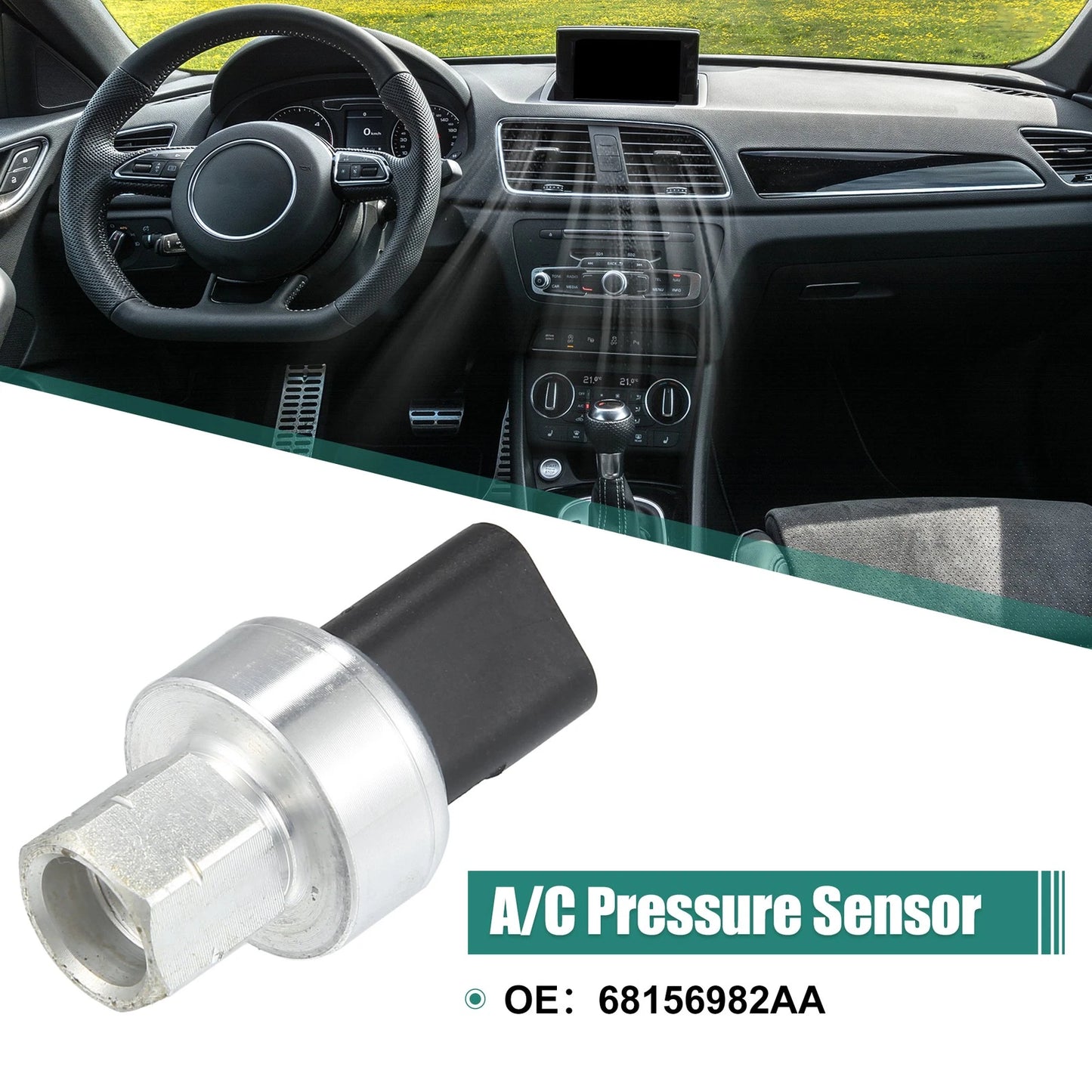 1pcs A/C Pressure Sensor for Chrysler 200 (2012 - 2017)