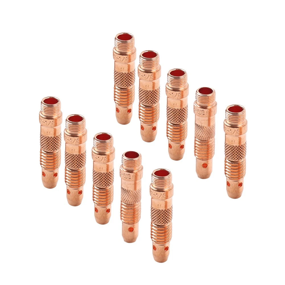 10 x 3.2mm Collet Bodies for WP-17 WP-18 WP-26 Tig Welding Torch