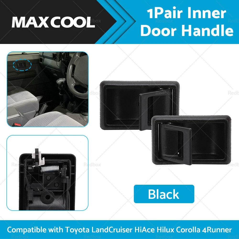 Inner Door Handle Black for Toyota Landcruiser 75-79