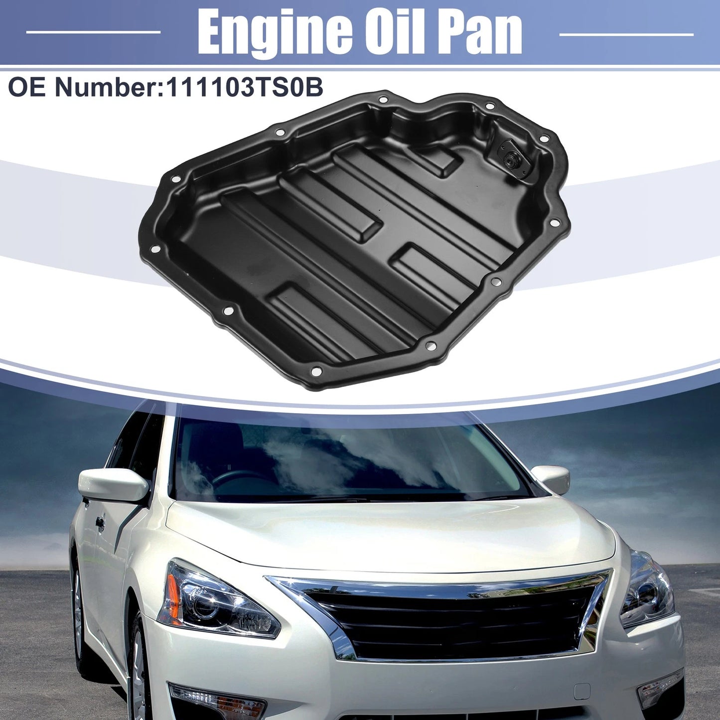 Engine Oil Pan for Nissan Rogue 2.5L (2017-2020)