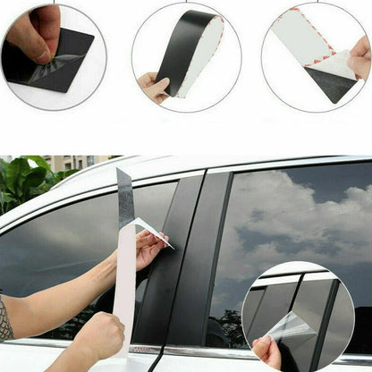Window Pillar Post Molding Trim Kit for Honda Acura TL (2004-2008)
