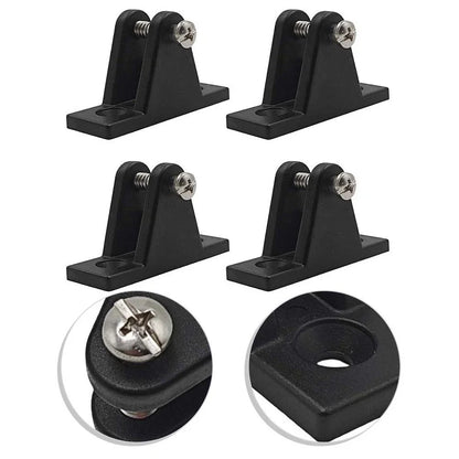 4pcs Marine Nylon Plastic Hinges for Boat Deck/Yacht Bimini Top
