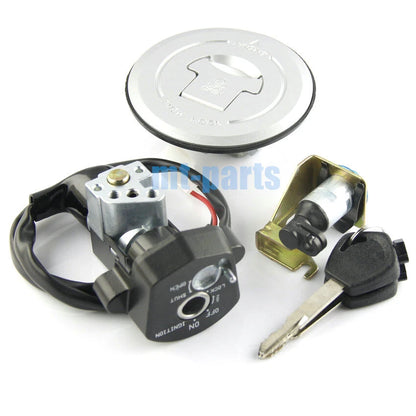 Fuel Gas Cap & Ignition Key Switch Seat Lock for Honda CBR125R (2011-2018)