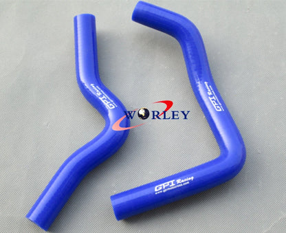 Aluminum Radiator & Silicone Hose Kit for Suzuki RM85 (2002-2015)