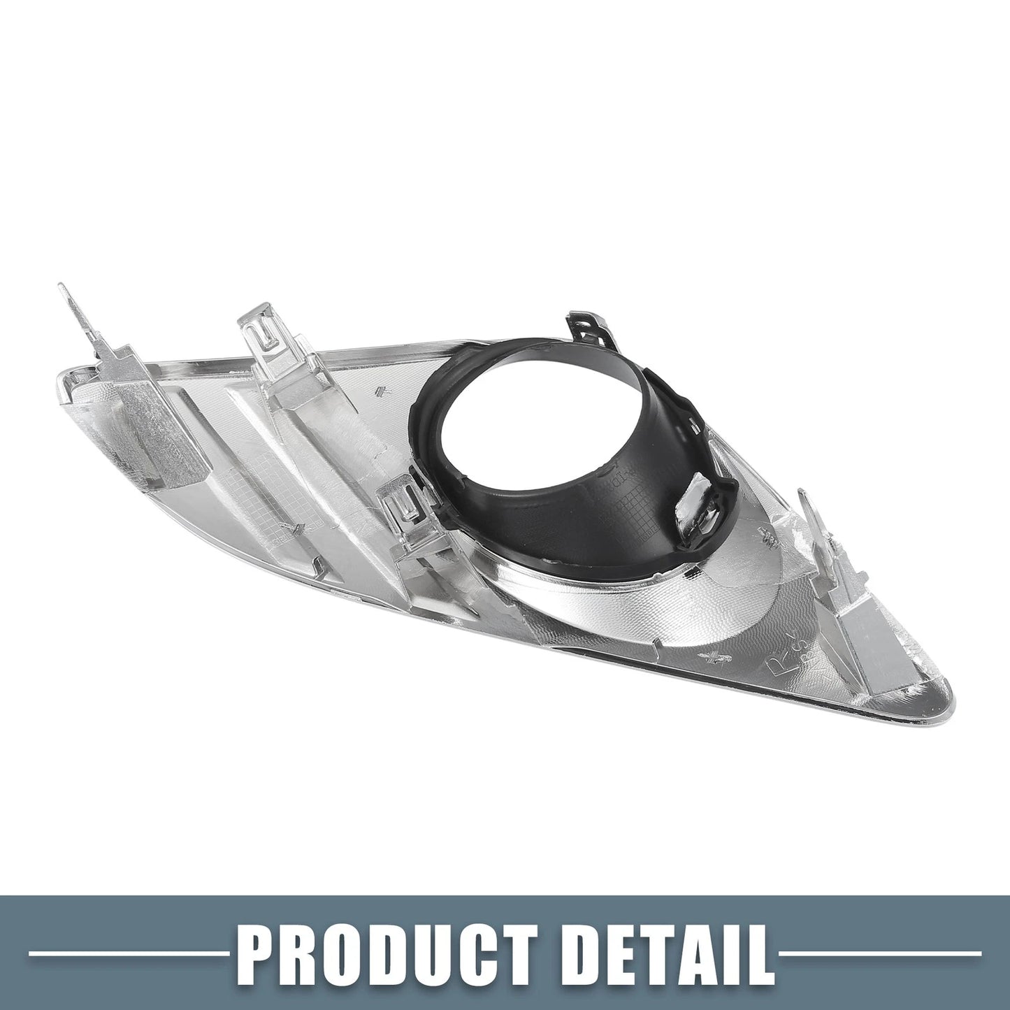 Right Fog Light Grille Cover for Toyota Camry (2018-2023) Silver Tone