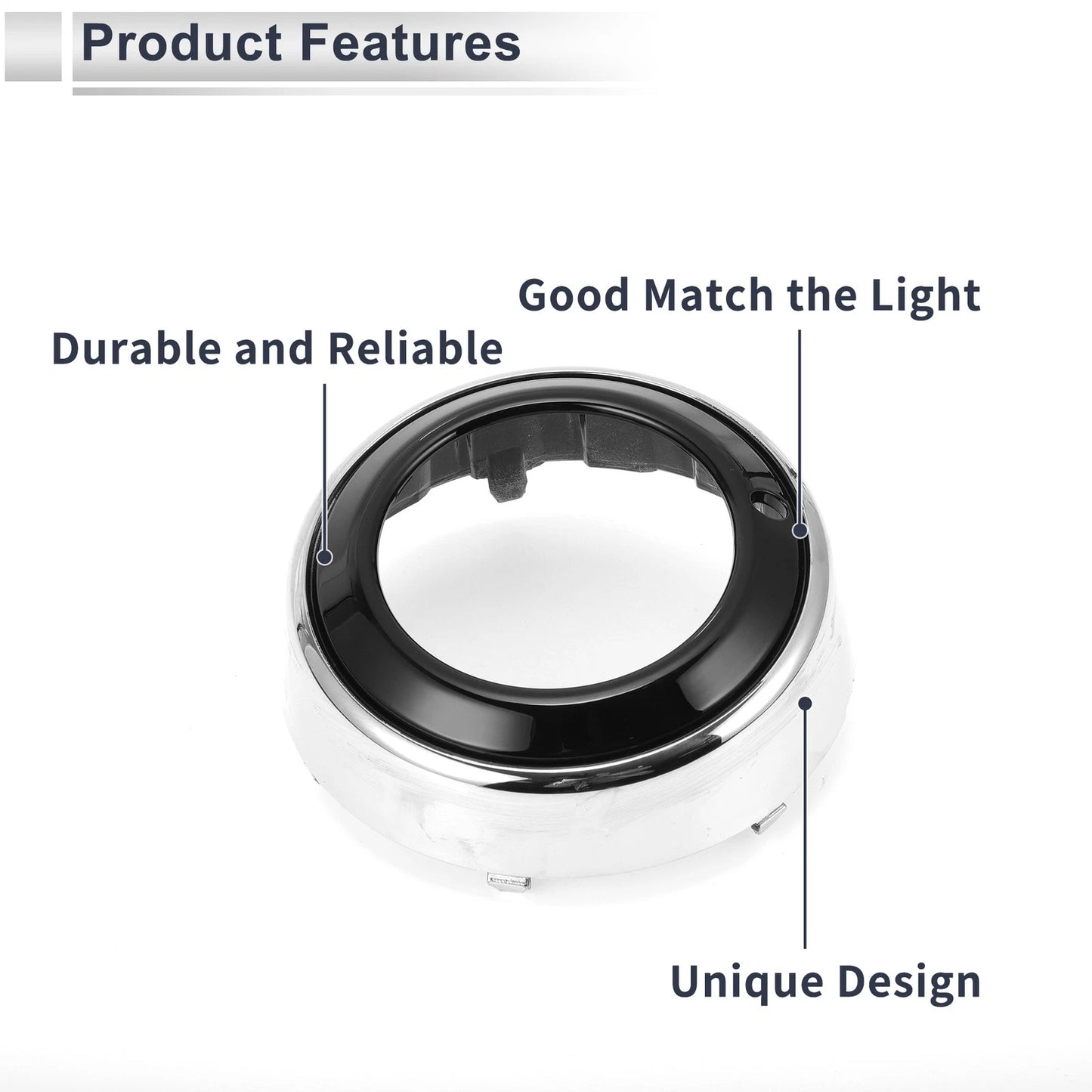 1 Pc Front Left Fog Light Grill for Mitsubishi Outlander (2010-2012)