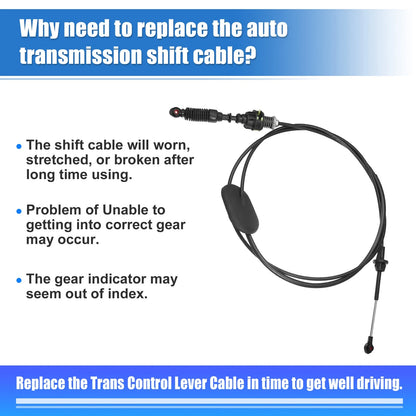 Transmission Gear Shift Cable for Chevrolet Blazer S10 (1997-1997)