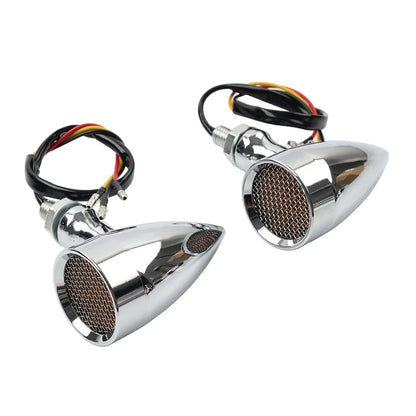 2 x Motorcycle Turn Signal Lights for Harley Super Glide FXD (2006-2017)