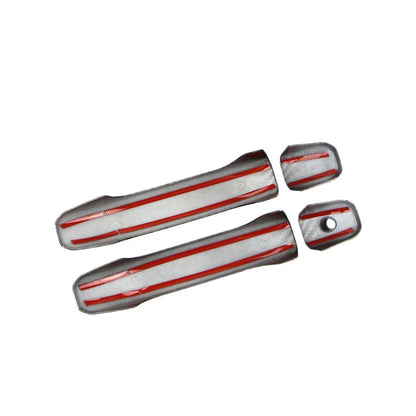 Carbon Fiber Door Handle Cover Trim Set for GMC Sierra 2500 3500 HD (2014-2023)