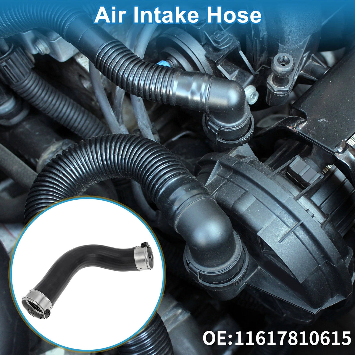 Engine Air Intake Hose for BMW 5 Series F10 520d (2010 - 2016)
