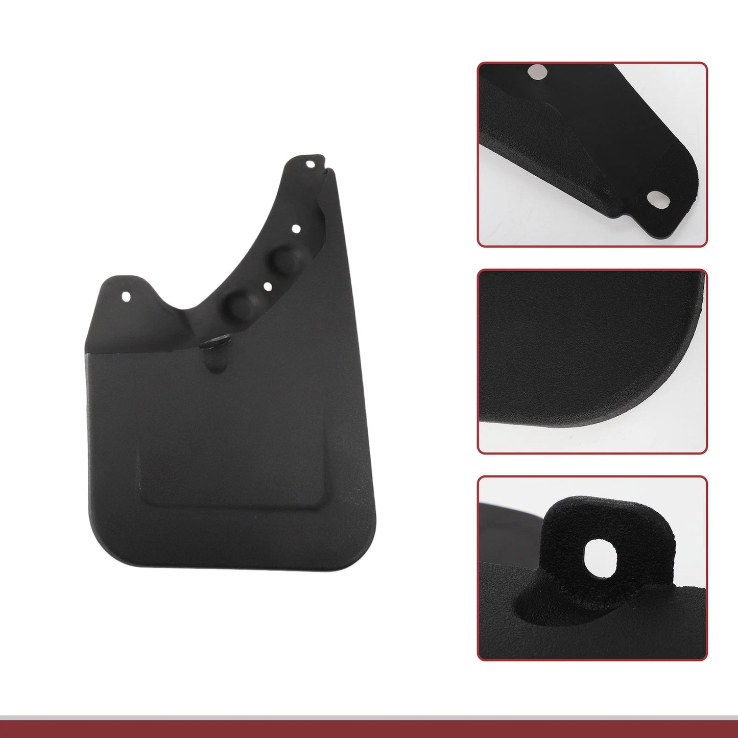 Mud Flaps Splash Guards Set for Toyota Fortuner (2010-2015)