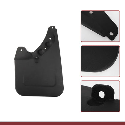 Mud Flaps Splash Guards Set for Toyota Fortuner (2010-2015)