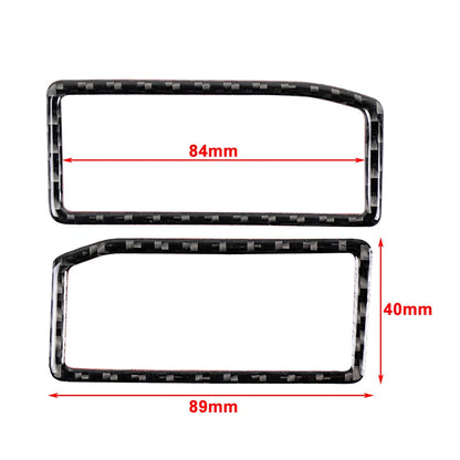 Carbon Black Dashboard Air Vent Trim for Lexus RC300 350 200T (2015-2024)