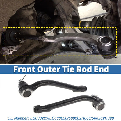 Front Outer Tie Rod Ends for Kia Forte Koup (2010-2016)
