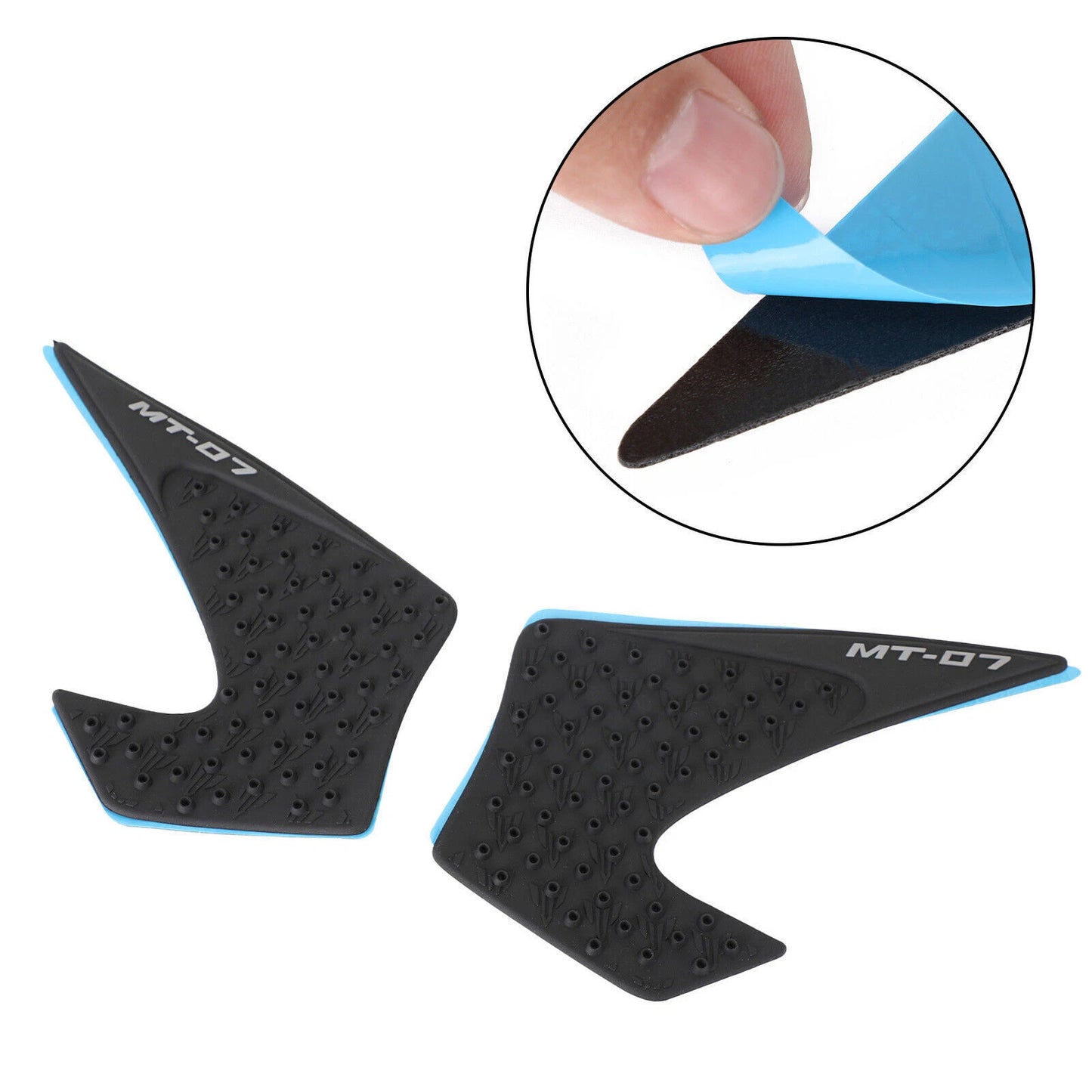 Tank Grip Traction Pad - Black for Yamaha MT-07 (2013-2016)