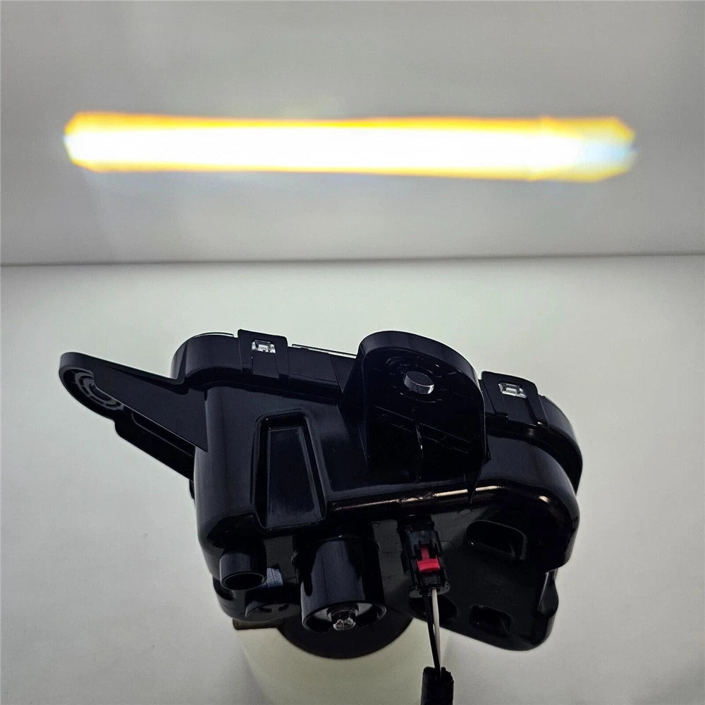 LED Fog Light Set for 22-24 GMC Sierra 1500 6000K Switch Wire Bezel