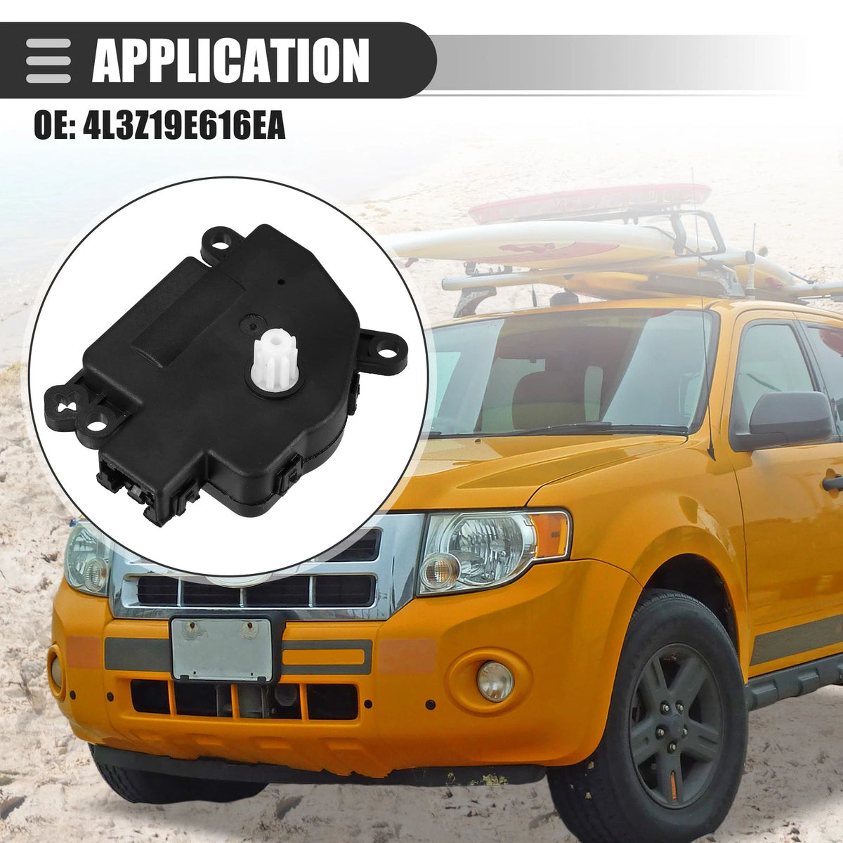 HVAC Heater Air Door Blend Actuator for Ford Escape (2008-2012)