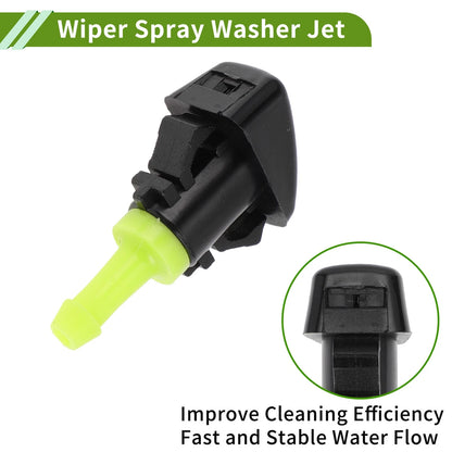 Windshield Washer Nozzle & Hose Connector for Subaru (2008-2014)