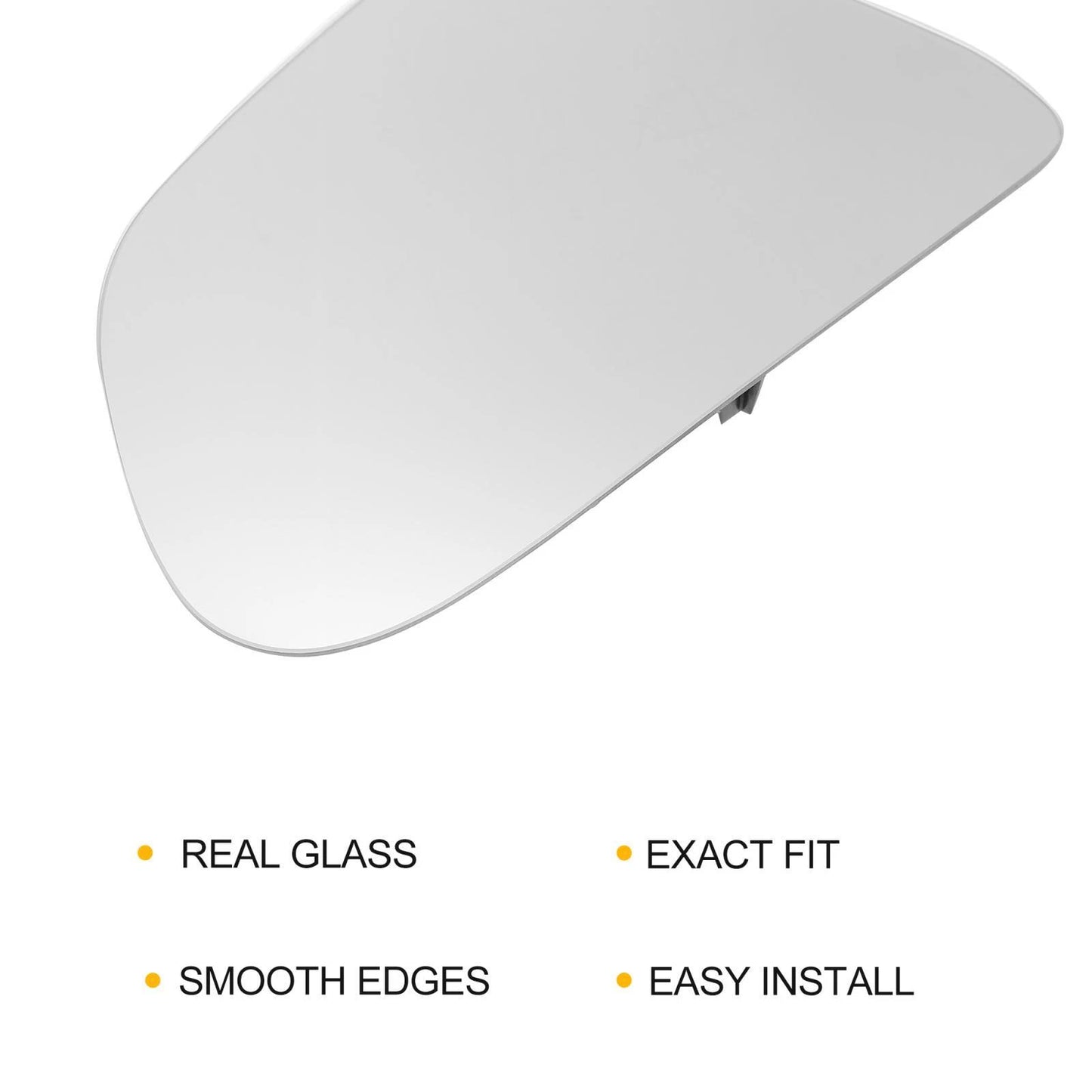 Heated Mirror Glass Left Side with Backing Plate for Tesla Model 3 (2017-2021)