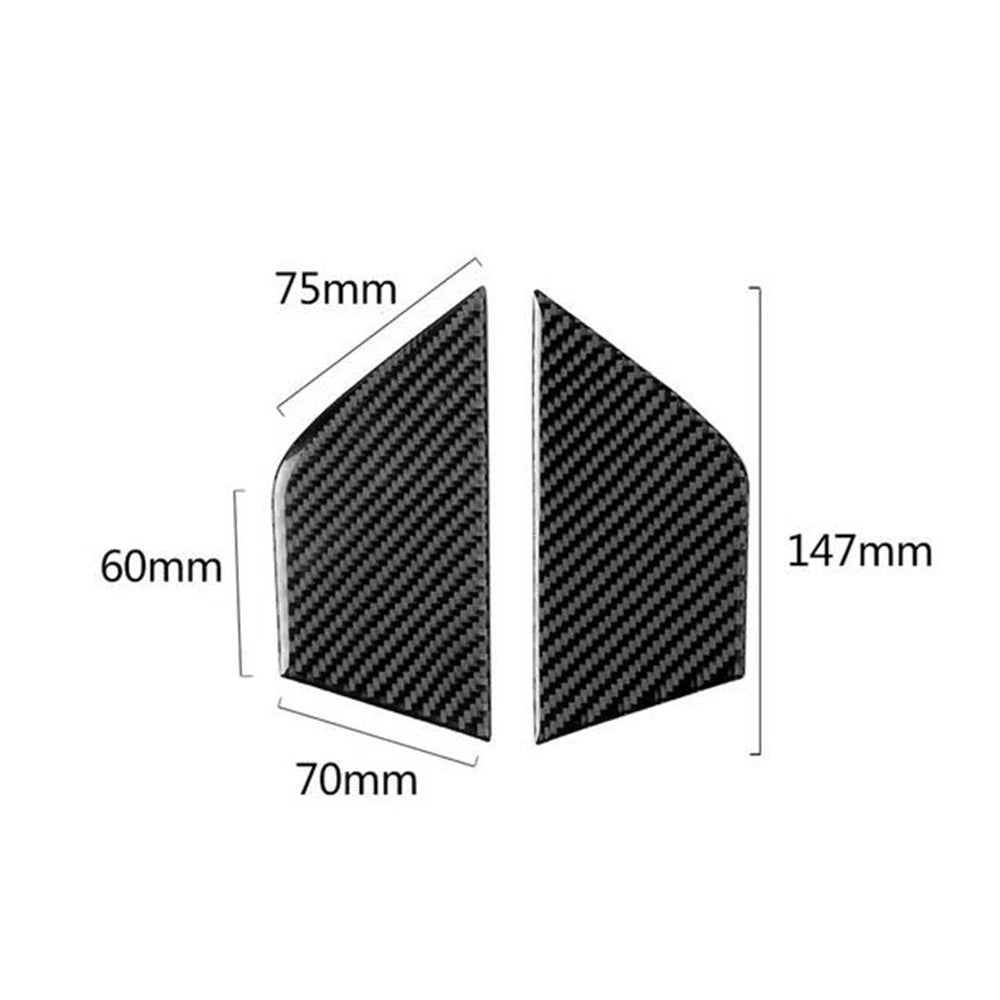 Carbon Fiber Door Handle Cover Trim for Mercedes-Benz C Class (2007-2013)