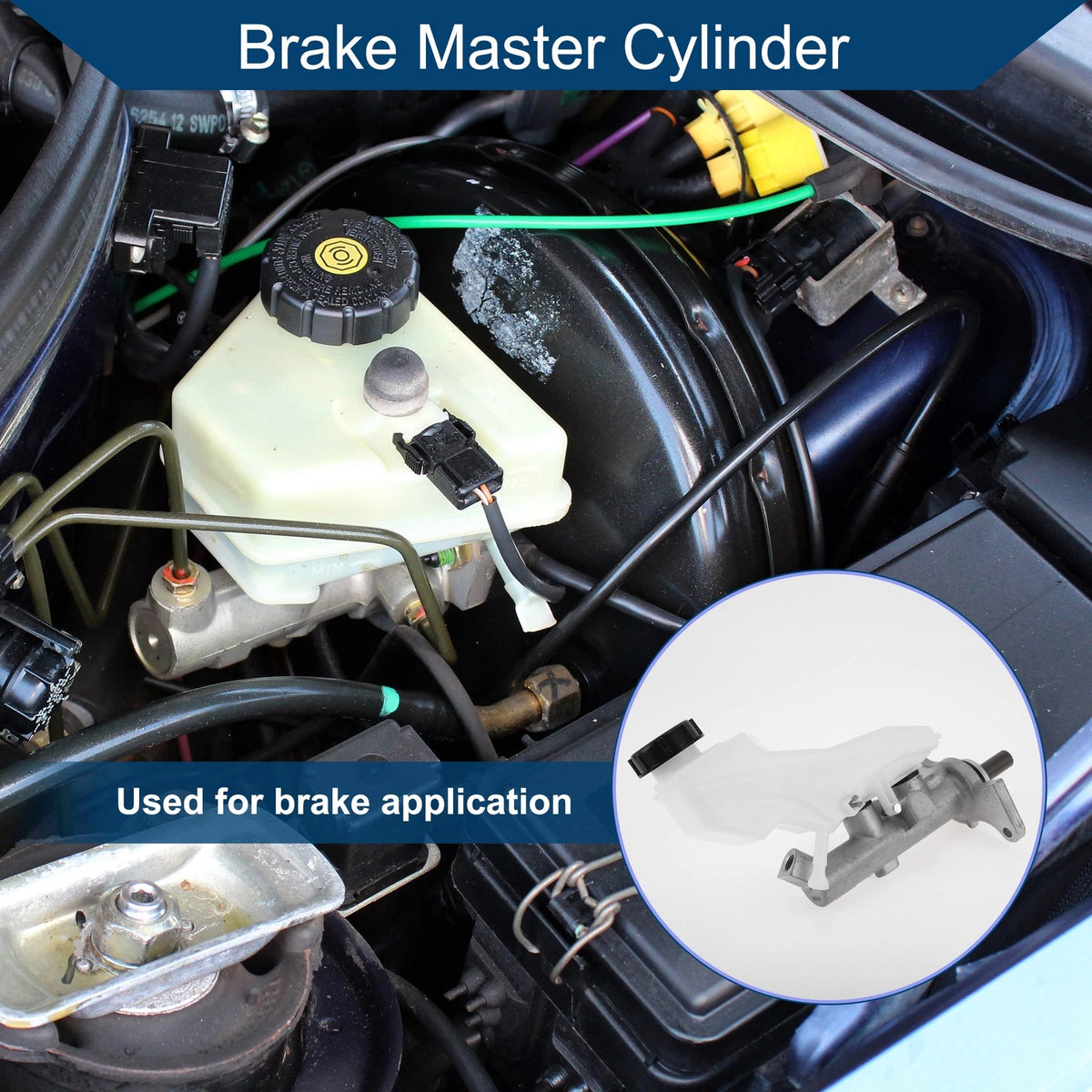 Brake Master Cylinder with Reservoir for Toyota Corolla (2001–2018)