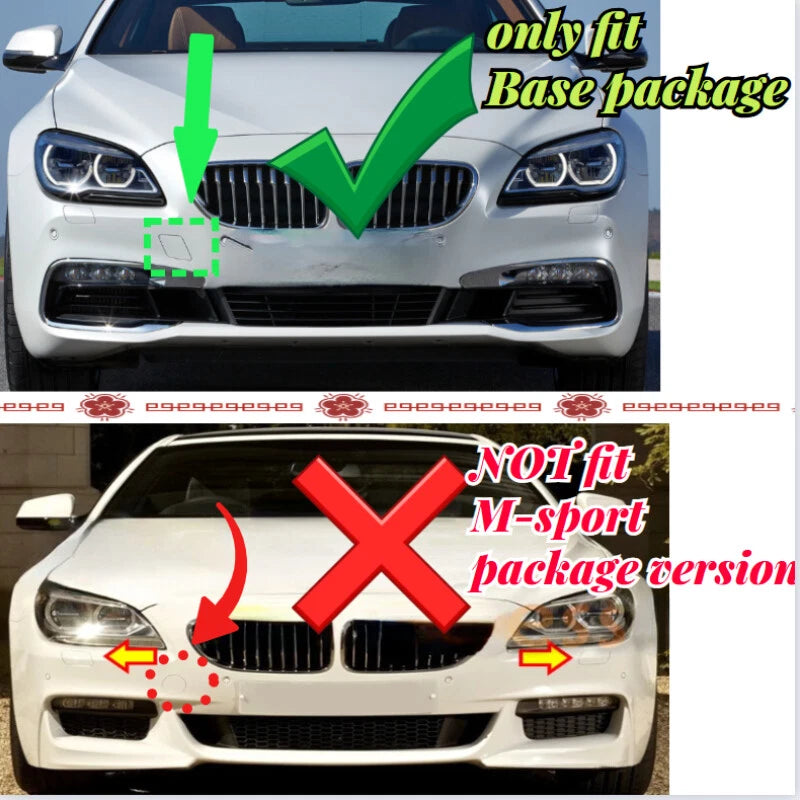 Headlight Washer Nozzle Cover for BMW 6 Series (2012–2018)