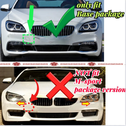 Headlight Washer Nozzle Cover for BMW 6 Series (2012–2018)