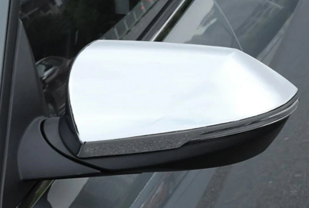 Rearview Mirror Lid Chrome Cover Trim for Hyundai Elantra (2021-2024)