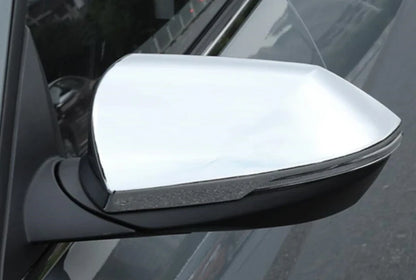 Rearview Mirror Lid Chrome Cover Trim for Hyundai Elantra (2021-2024)