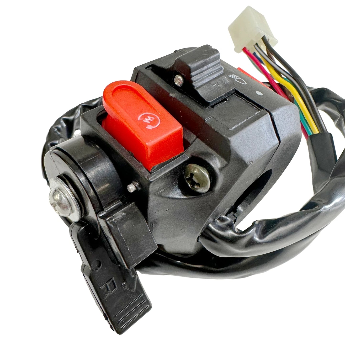 Kill Start Light Switch Button Housing for 110cc PIT Quad Dirt Bike ATV