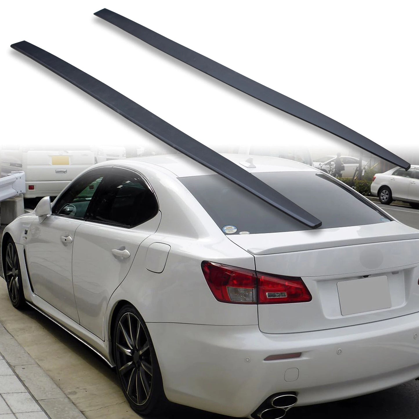 Side Skirt Extensions for Lexus IS F XE20 Sedan (2006-2013)