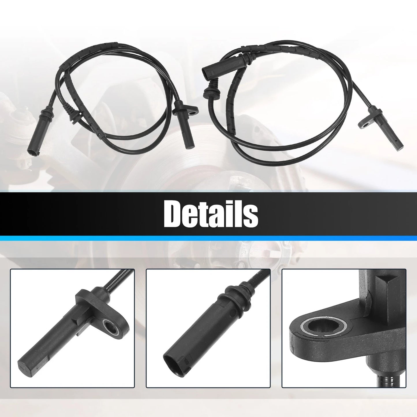 ABS Wheel Speed Sensor (Rear Left/Right) for BMW X6 3.0L