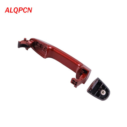 Outside Rear Right Door Handle for 2012-2017 Toyota Camry - Red