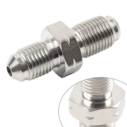 Stainless Brake Fittings Adapter 3/8x24 UNF for AN3 to M10x1.0 (No Year)