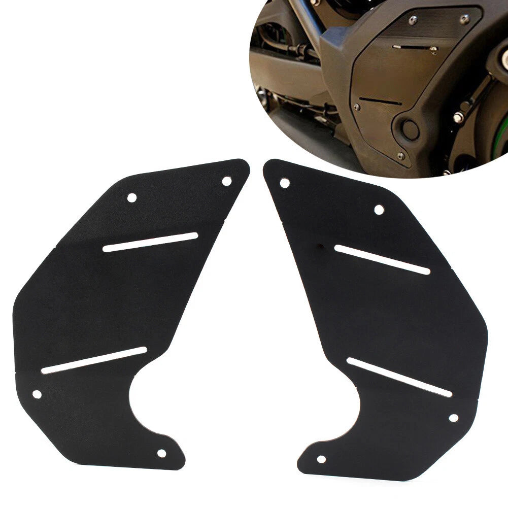 Black Side Panel Plate for Kawasaki Vulcan S 650 EN650 VN 650 (2015-2023)