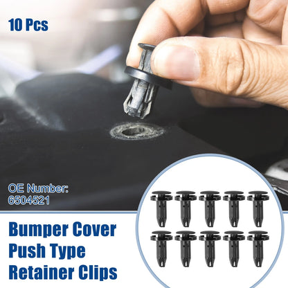 10 x Bumper Cover Push Type Retainer Clips for Chrysler 200 (2011 - 2014)
