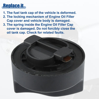Engine Oil Filler Cap for Mercedes-Benz C230 C280 C300 C350 CLK350 (2000-2010)
