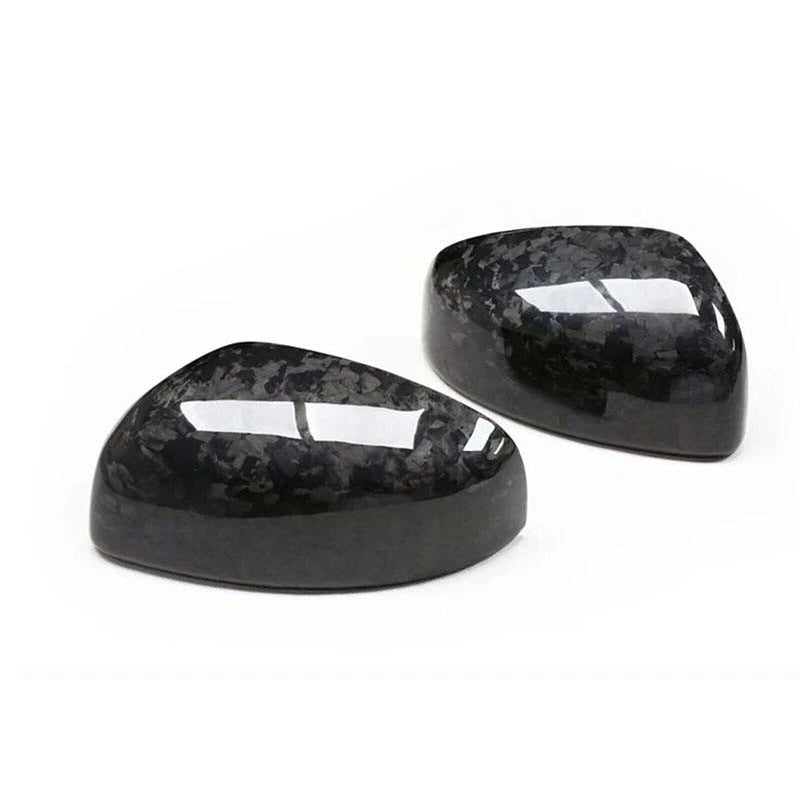 Real Forged Carbon Fiber Add-on Side Mirror Cover fit Nissan 370Z Z34 2009-2020