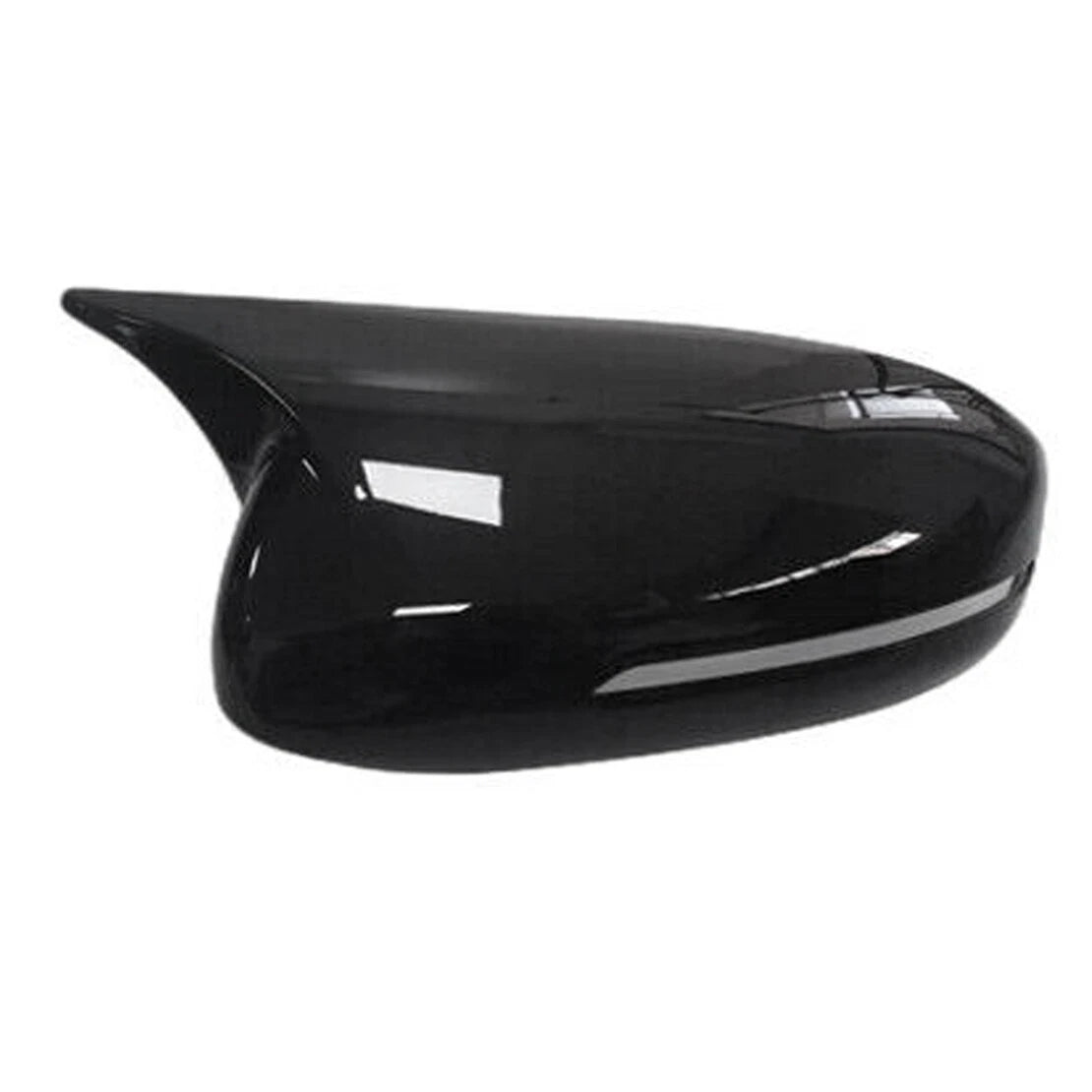 Black OX Horn Rear View Mirror Covers for Kia Optima K5 (2011-2015)