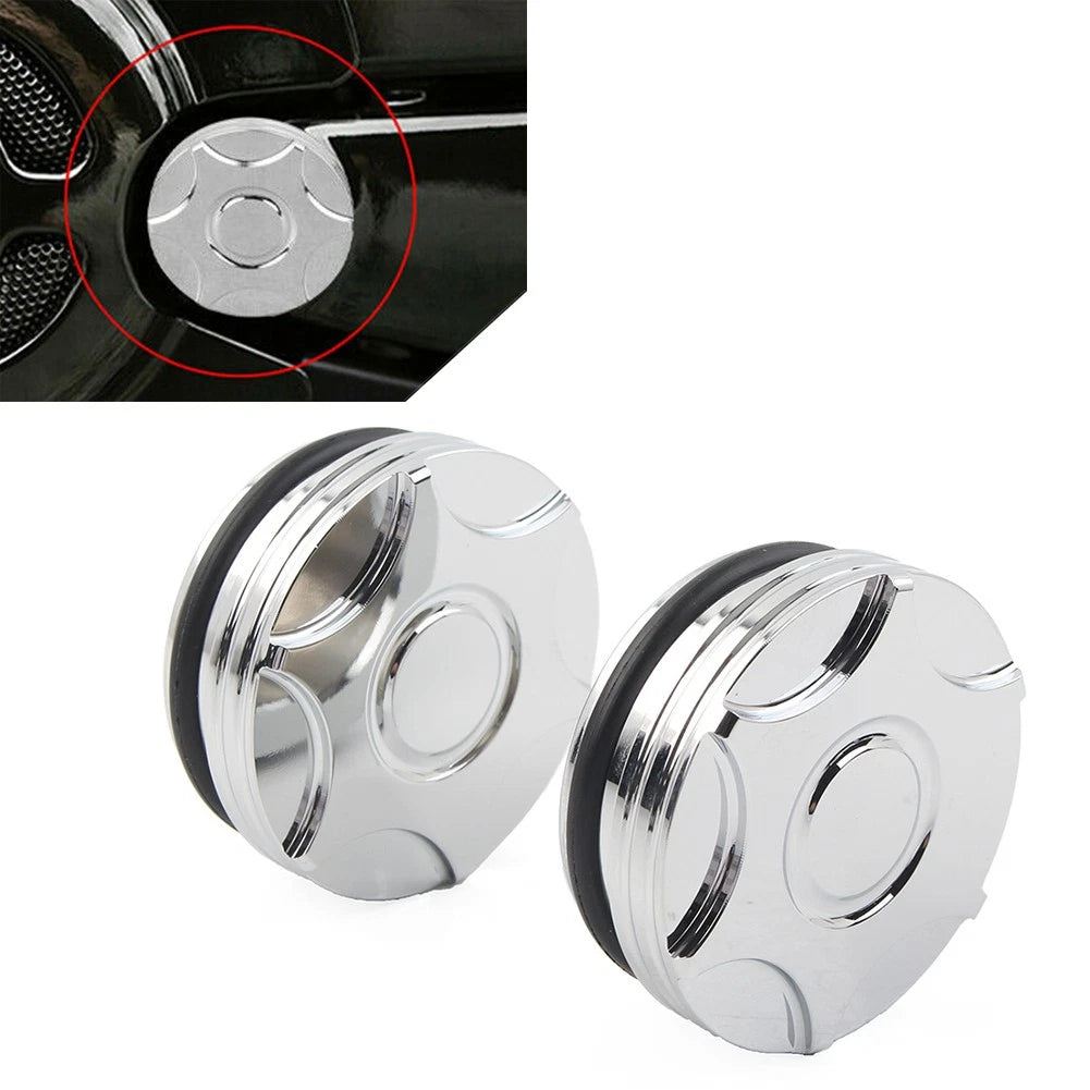 CNC Swingarm Pivot Bolt Covers for Harley V-Rod (2006-2017)