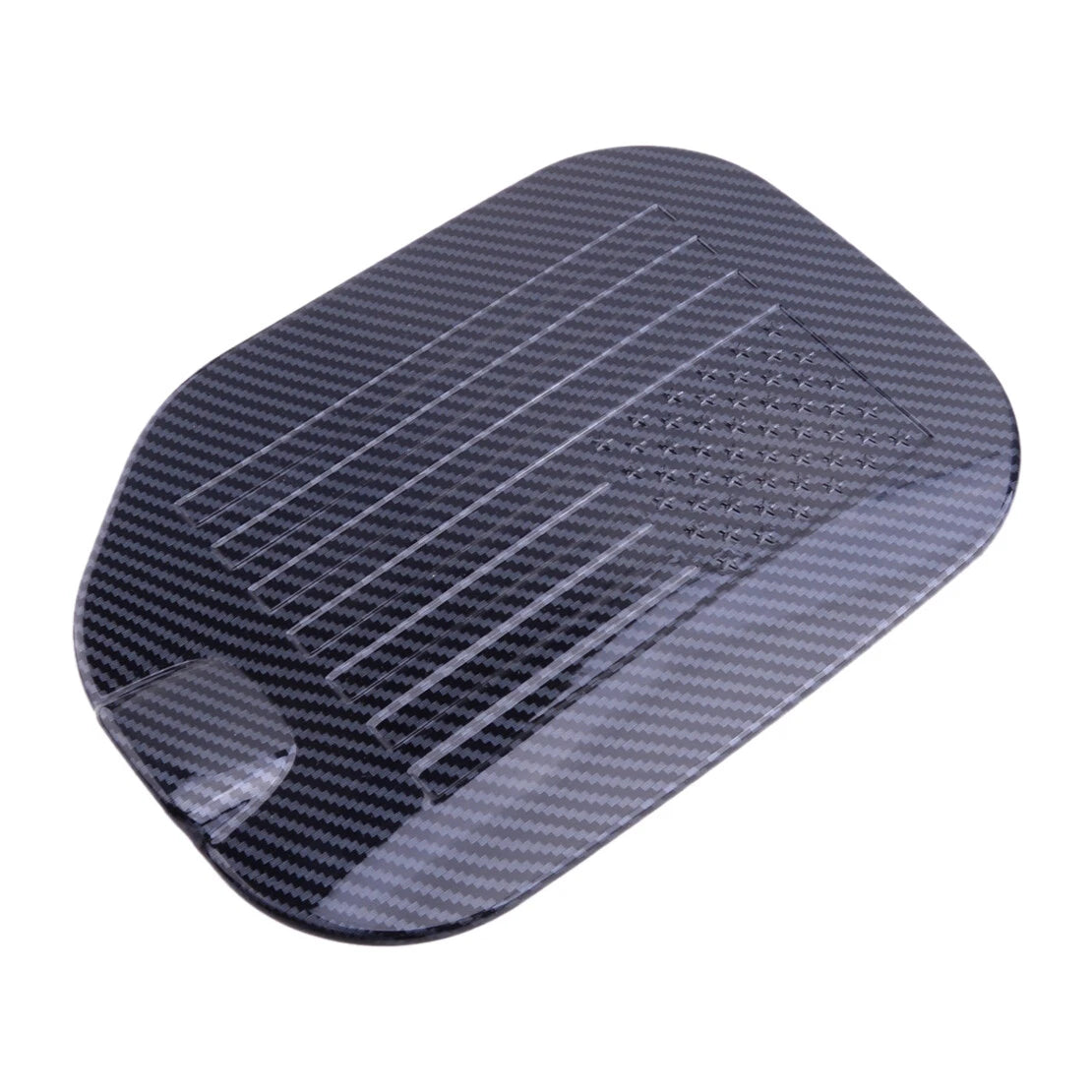 Carbon Fiber Fuel Tank Trim Gas Door Cap for Ford F150 (2021-2022)