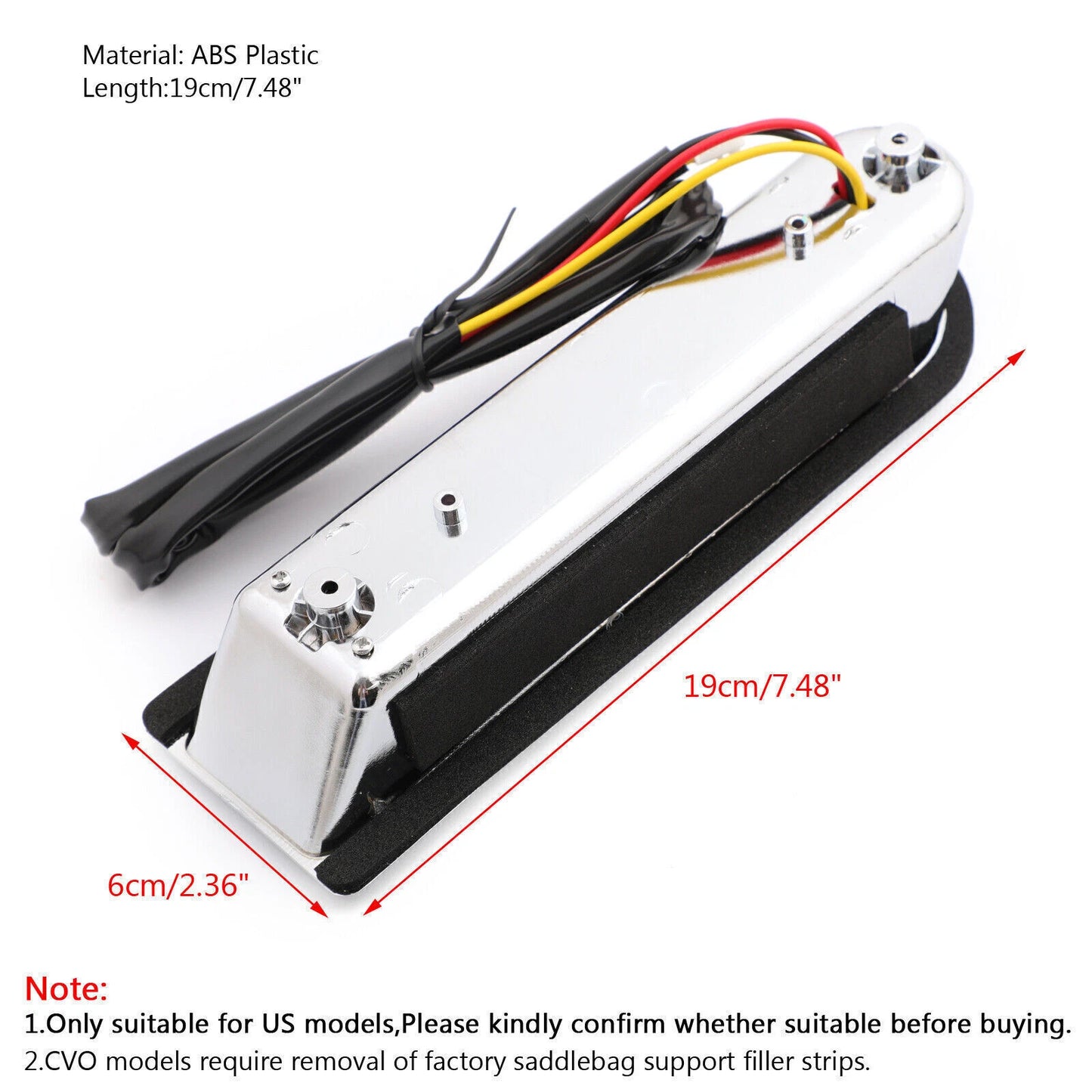 Saddlebag Filler Support Lights for Harley Touring Electra Glide (2014-2023)