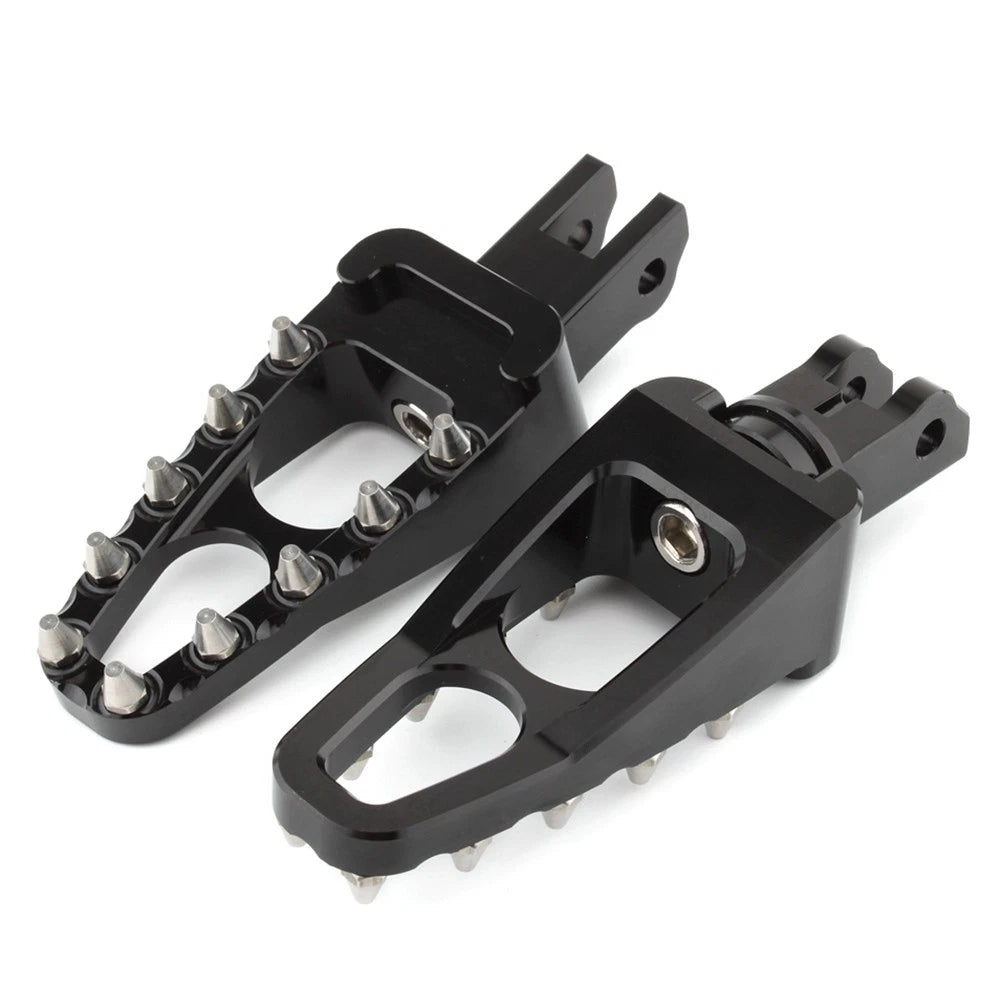 Black Aluminum Front Rider Foot Pegs for Harley X350 (2023)