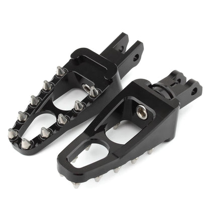 Black Aluminum Front Rider Foot Pegs for Harley X350 (2023)