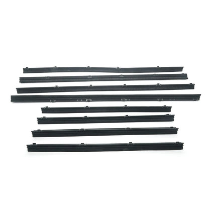 Door Glass Weatherstrip Set for Toyota Starlet KP60 KP61 KP62 1978-1984