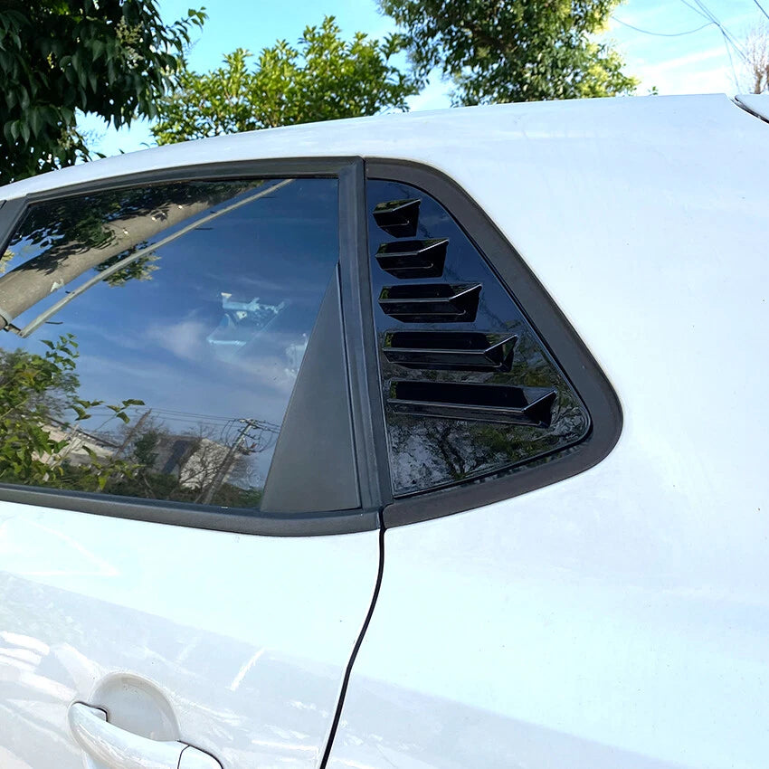Rear Side Window Louver Trim Cover for VW Polo MK6 (2017-2023)