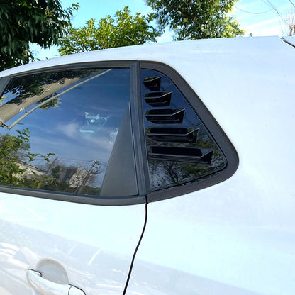 Rear Side Window Louver Trim Cover for VW Polo MK6 (2017-2023)