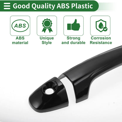 Car Door Handle Cover Trim for Toyota RAV4 2013-2018 - Black